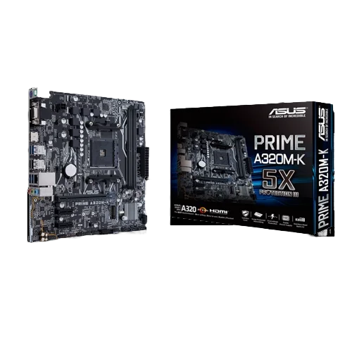 Asus Motherboard Prime A320M-K AM4 DDR4 Asus Motherboard Prime A320M-K AM4 DDR4